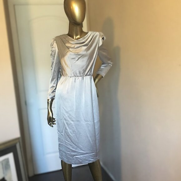 Ⓥⓘⓝⓣⓐⓖⓔ PLAISIR Japan 🪩 Silver Dress - Picture 2 of 14
